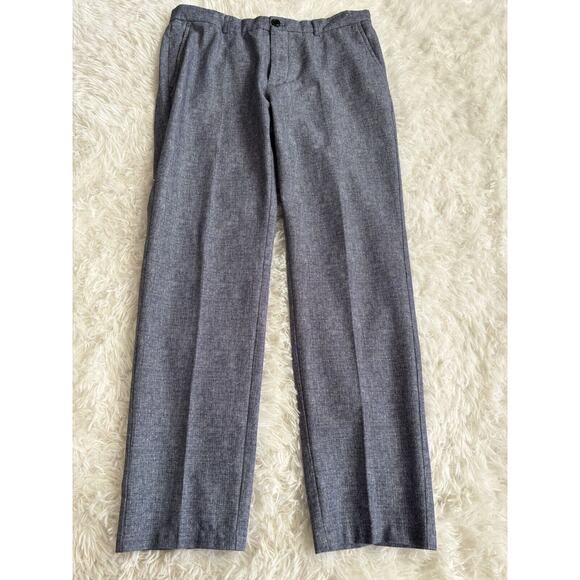 Olzen Standard Fit “ Invisible Prestige” Men’s Sz. 84 Blue Pants. Exc. Pair - Picture 2 of 14